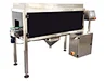 Bottle clamping overturning cleaning machine